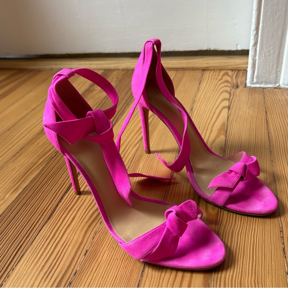 Alexandre Birman Clarita 100 Pink Heels size 38.5